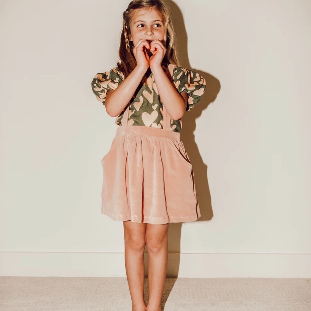 BIZZ X SISS Molly Skirt- Misty Rose